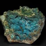 Quartz, Chrysocolla, Malachite<br />Mount Glorious Mine, Cloncurry, Cloncurry Shire, Queensland, Australia<br />10.1 x 8.7 cm<br /> (Author: am mizunaka)
