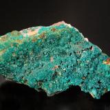 Brochantite<br />Paoli deposit, Paoli, Red Bed District, Garvin County, Oklahoma, USA<br />7.9 x 4.8 x 2.5 cm<br /> (Author: Michael Shaw)