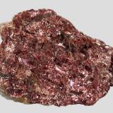 Red (rose) muscovite from North Bay, Nipissing District, Ontario, Canada.  8 x 5.5 x 3 cm.  Wonderful color! (Author: Tracy)