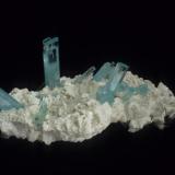 Aquamarine on Albite
Shigar Valley, Northern Areas, Pakistan (Author: Gail)