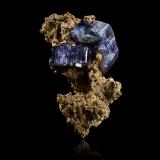 Fluorapatito (Grupo Apatito) con Siderita y Cuarzo<br />Minas da Panasqueira, Aldeia de São Francisco de Assis, Covilhã, Castelo Branco, Cova da Beira, Centro, Portugal<br />13 x 11 x 20,5 cm<br /> (Autor: Museo MIM)