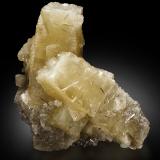 PrehnitaMina Jeffrey, Asbestos, Les Sources RCM, Estrie, Québec, Canadá7 x 4,5 x 7,5 cm (Autor: Museo MIM)