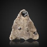 Bixbyita<br />Cordillera Thomas, Condado Juab, Utah, USA<br />7 x 5 x 7,5 cm<br /> (Autor: Museo MIM)