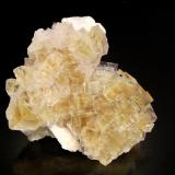 Fluorite<br />La Barre Mine, Saint-Jacques-d'Ambur, Pontgibaud, Saint-Ours, Riom, Puy-de-Dôme Department, Auvergne-Rhône-Alpes, France<br />6.1 x 5.5 x 2.4 cm<br /> (Author: Michael Shaw)