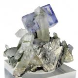 Fluorite, quartz, arsenopyrite
Yaogangxian Mine, Yizhang, Chenzhou, Hunan, China (Author: Carles Millan)