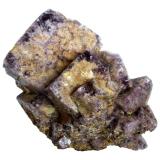 Fluorite, chalcopyriteWeardale, North Pennines Orefield, County Durham, England / United KingdomSpecimen size 24 x 16 cm, largest crystal 11 cm (Author: Tobi)