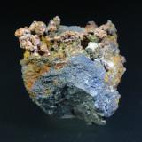 CobreMinas de El Horcajo, Pozo San Germán (Concesión "San Ceferino"), El Horcajo, Almodóvar del Campo, Comarca Campo de Calatrava, Ciudad Real, Castilla-La Mancha, España3 x 3 cm. (Autor: Antonio P. López)