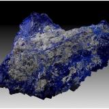 Azurite<br />Milpillas Mine, Cuitaca, Municipio Santa Cruz, Sonora, Mexico<br />90 mm x 70 mm x 40 mm<br /> (Author: silvia)