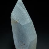 Quartz (variety agate)<br />Paraíba, Brazil<br />12.2 x 6.2 cm<br /> (Author: am mizunaka)