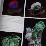 Page 153 with fluorite specimens of the Xianghualing/Xianghuapu area - the page that turned out to be a special one for me (Author: Tobi)