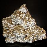 Hutchinsonite, Pyrite, QuartzMina Quiruvilca (Mina La Libertad), Distrito Quiruvilca, Provincia Santiago de Chuco, Departamento La Libertad, Perú9.5 x 8.8 x 2.6 cm (Author: Michael Shaw)