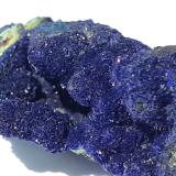 Azurite<br />Bisbee, Warren District, Mule Mountains, Cochise County, Arizona, USA<br />3 x 2 cm<br /> (Author: Volkmar Stingl)