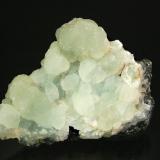 Prehnite<br />Lower New Street Quarry, Paterson, Passaic County, New Jersey, USA<br />7.1 x 5.3 cm<br /> (Author: Michael Shaw)