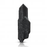 BismuthiniteTazna Mine (Tazna-Rosario Mine), Cerro Tazna, Atocha-Quechisla District, Nor Chichas Province, Potosí Department, Bolivia2.5 x 1.5 x 6.5 cm / main crystal: 6.5 cm (Author: MIM Museum)