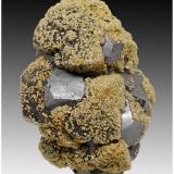 Galena with Dolomite (variety Fe-bearing dolomite)<br />Turt Mine, Turt, Negresti-Oas, Oas Mountains, Satu Mare, Romania<br />110 mm x 80  mm x 60 mm<br /> (Author: silvia)