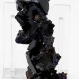 AzuritaLabores mineras El Fecht, El Fecht, Oumjrane, Provincia Tinghir, Región Drâa-Tafilalet, Marruecos8,3 x 3,7 x 2,3 cm (Autor: carles)