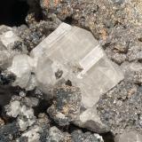 Cerussite, Mottramite<br />Tsumeb Mine, Tsumeb, Otjikoto Region, Namibia<br />193 mm X 143 mm X 82 mm<br /> (Author: Robert Seitz)