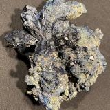 Azurite<br />Tsumeb Mine, Tsumeb, Otjikoto Region, Namibia<br />123 mm X 110 mm X 63 mm<br /> (Author: Robert Seitz)