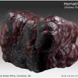 Hematite<br />Goose Green Mine, Frizington, Arlecdon & Frizington, Copeland, West Cumberland Iron Field, former Cumberland, Cumbria, England / United Kingdom<br />8 cm x 6 cm x 5 cm<br /> (Author: silvia)