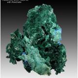 Malachite, PlancheiteMilpillas Mine, Cuitaca, Municipio Santa Cruz, Sonora, Mexico120 mm x 90 mm x 45 mm (Author: silvia)