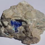 Azurite, Malachite, Dolomite<br />Ringenwechsel Mining District, Troi, District Schwaz, Inn Valley, North Tyrol, Tyrol/Tirol, Austria<br />9 x 7 cm<br /> (Author: Volkmar Stingl)