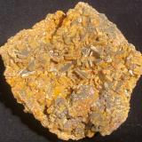 Wulfenite<br />Meica (Miess), Meica Municipality, Carinthia Region, Slovenia<br />130 mm X 128 mm X 60 mm<br /> (Author: Robert Seitz)