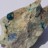 Malachite, Tetrahedrite seriesDistrito minero Ringenwechsel, Troi, Distrito Schwaz, Valle Inn, Tirol Norte, Tirol, Austria3,5 x 2,5 cm (Author: Volkmar Stingl)