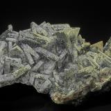 Stibnite, Barite, PyriteBaia Sprie, Maramures, Rumanía12.1 x 7.4 cm (Author: am mizunaka)