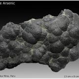 Arsenic<br />Quiruvilca Mine (La Libertad Mine), Quiruvilca District, Santiago de Chuco Province, La Libertad Department, Peru<br />13 cm x 8 cm x 2 cm<br /> (Author: silvia)