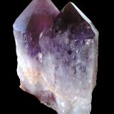 Quartz (variety amethyst)<br />Anahi Mine, La Gaiba District, Sandoval Province, Santa Cruz Department, Bolivia<br />Specimen height 17 cm<br /> (Author: Tobi)