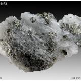 Pyrite, QuartzBoldut Mine, Cavnic mining area, Cavnic, Maramures, Romania160 mm x 90 mm x 70 mm (Author: silvia)