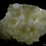 Fluorita.<br />Mina Matagalls (Minas de Sant Marçal), Sant Marçal, Viladrau, Comarca Osona, Gerona / Girona, Cataluña / Catalunya, España<br />58x54 mm.<br /> (Autor: Jesus Franquesa Baucells)