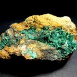 MalaquitaMarialina Mine, Peraleda de San Román, Comarca Las Villuercas, Cáceres, Extremadura, Spain6 x 4 cm. (Autor: javier ruiz martin)