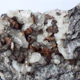 Siderite, QuartzKohlwald, Flirsch, Distrito Landeck, Tirol Norte, Tirol, Austria4,5 x 4 cm (Author: Volkmar Stingl)