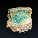 Mackayita, Khinita<br />Mina San Miguel, Moctezuma, Municipio Moctezuma, Sonora, México<br />4 x 4 cm.<br /> (Autor: Antonio P. López)