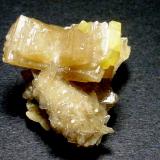 Barita, AzufreMina Machów, Tarnobrzeg, Voivodato Subcarpacia, Polonia4 x 3 cm. (Autor: javier ruiz martin)