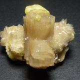 Barita, AzufreMina Machów, Tarnobrzeg, Voivodato Subcarpacia, Polonia4 x 3 cm. (Autor: javier ruiz martin)