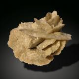 Calcite after Gypsum<br />De Los Cazadores Ravine, Rivas-Vaciamadrid, Comarca Área metropolitana de Madrid, Community of Madrid, Spain<br />75 mm x 63 mm x 62 mm<br /> (Author: Firmo Espinar)