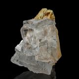 Fluorite, Barite<br />Berbes mining area, Berbes, Ribadesella, Comarca Oriente, Principality of Asturias (Asturias), Spain<br />6.1 x 5.5 cm<br /> (Author: am mizunaka)