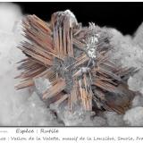 Rutile<br />Vallon de la Valette, La Lauzière Massif, Saint-Jean-de-Maurienne, Savoie, Auvergne-Rhône-Alpes, France<br />fov 7 mm<br /> (Author: ploum)