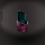 Elbaite<br />Cruzeiro Mine, Santa Maria do Suaçui, Governador Valadares, Vale do Rio Doce, Minas Gerais, Brazil<br />11 mm x 22 mm x 8 mm<br /> (Author: Firmo Espinar)