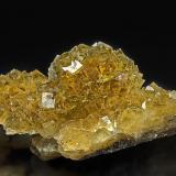Fluorite, Pyrite<br />Moscona Mine, El Llano, Solís, Corvera de Asturias, Comarca Avilés, Principality of Asturias (Asturias), Spain<br />18.4 x 7.0 cm<br /> (Author: am mizunaka)