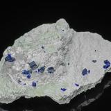 Henmilite<br />Fuka Mine, Fuka, Bicchu-cho (Bitchu-cho), Takahashi, Okayama Prefecture, Chugoku Region, Honshu Island, Japan<br />7.3 x 5.1 cm<br /> (Author: am mizunaka)