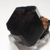 Andradita (variedad melanita) (Grupo Granate)<br />Región Kayes, Mali<br />40x30 mm<br /> (Autor: Ignacio)