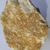 WulfeniteHelena Mine, Crna (Schwarzenbach), Meica Municipality, Carinthia Region, Slovenia11 x 7 cm (Author: Volkmar Stingl)