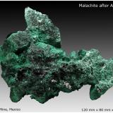 Malachite<br />Milpillas Mine, Cuitaca, Municipio Santa Cruz, Sonora, Mexico<br />120 mm x 80 mm x 50 mm<br /> (Author: silvia)