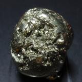 Pirita<br />Mina Huanzala, Distrito Huallanca, Provincia Dos de Mayo, Departamento Huánuco, Perú<br />30x30 mm<br /> (Autor: Ignacio)