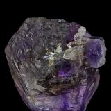 Quartz (variety smoky quartz), Quartz (variety amethyst)<br />Little Gem Mine, Boulder Batholith, Jefferson County, Montana, USA<br /><br /> (Author: am mizunaka)