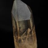 Quartz (variety smoky quartz)<br />Saline Valley, Inyo County, California, USA<br />9.8 x 3.2 cm<br /> (Author: am mizunaka)