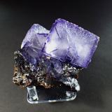 Fluorite, Sphalerite, Calcite<br />Elmwood Mine, Carthage, Central Tennessee Ba-F-Pb-Zn District, Smith County, Tennessee, USA<br />91 mm x 73 mm x 65 mm<br /> (Author: Don Lum)